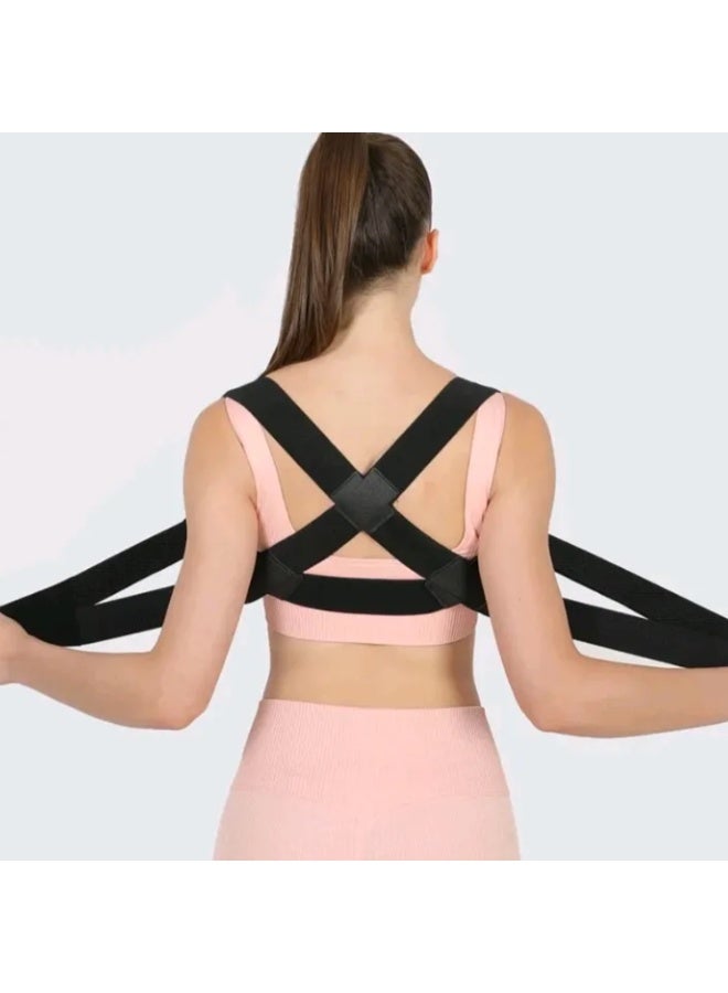 JINGBA SUPPORT Posture Corrector for Men & Women, Adjustable Back and Shoulder Brace, Spine Support, Breathable & Invisible Design, Model (JB-2016) - Image 3